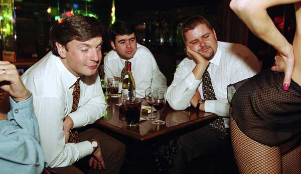 MEN IN STRIP CLUB