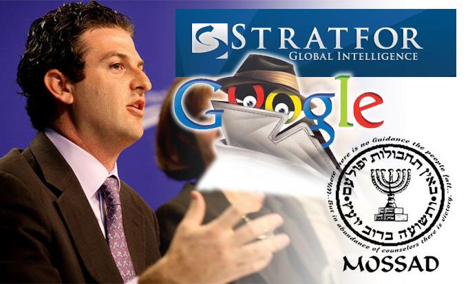 The Jew Jared Cohen, Google, Stratfor, Mossad 