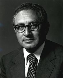 Former Secretary of State, Henry Kissinger