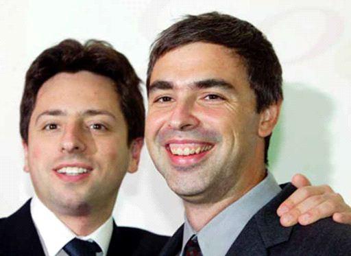 Sergei Brin and Larry Page -"the Jewish boys from Google"